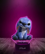 3D LED Lamp with Print Sitting Stitch
