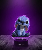3D LED Lamp with Print Sitting Stitch