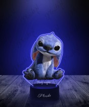 3D LED Lamp with Print Sitting Stitch