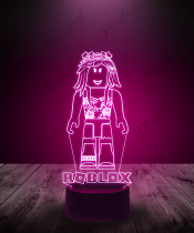 lampka_led_3d_plexido_roblox_dziewczyna