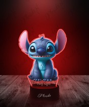 Lampka LED 3D z Nadrukiem Bajka Stich