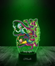 Rick and Morty Macki Printed 3D LED Lamp