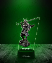 3D Printed LED Lamp Elden Ring Nightreign Wylder