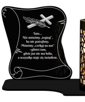Solarkerze durchbrochen LED Papyrus mit Allerheiligen Satz Friedhof