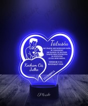 Father’s Day Gift – Heart-Shaped 3D LED Lamp for the Best Dad