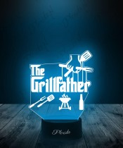 Lampka Nocna LED 3D GrillFather
