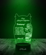 3D-LED-Nachtlicht „Danke, Lehrer“