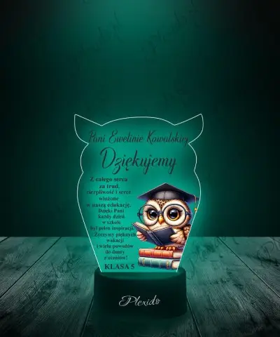 Lampka LED 3D z Nadrukiem...