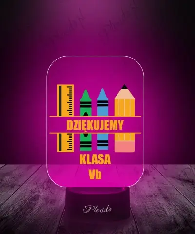 Lampka LED 3D z Nadrukiem...