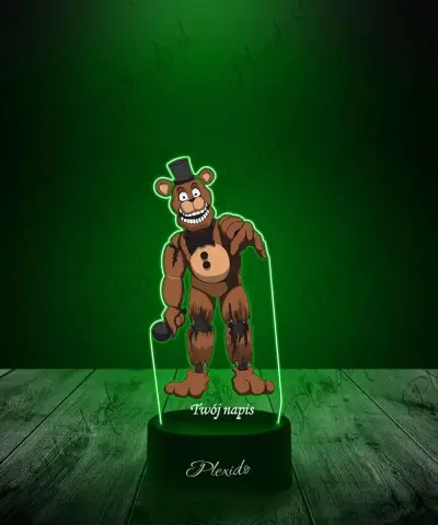 3D LED Lamp with FNAF...