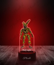 FNAF Springtrap Printed 3D LED Lamp