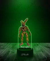 FNAF Springtrap Printed 3D LED Lamp