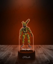 FNAF Springtrap Printed 3D LED Lamp