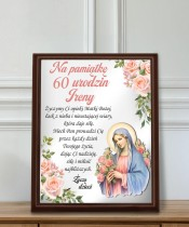 Pamiątka Z Okazji Urodzin Ramka Z Życzeniami Na Prezent Dla Solenizanta