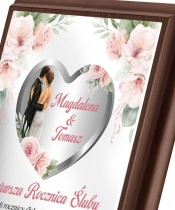 Erinnerung Zur Hochzeitstag-Jubiläum – Geschenkrahmen Mit Glückwünschen