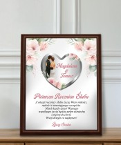 Erinnerung Zur Hochzeitstag-Jubiläum – Geschenkrahmen Mit Glückwünschen