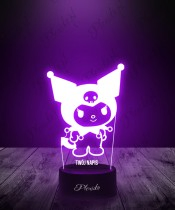 3D Plexido LED Lampe Geschenk Hello Kitty Kuromi