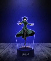 3D-LED-Lampe Plexido mit UV-Druck One Punch Man Fubuki