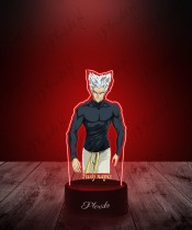 3D-LED-Plexiglaslampe mit UV-Druck One Punch Man Garou
