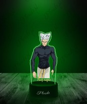 3D-LED-Plexiglaslampe mit UV-Druck One Punch Man Garou