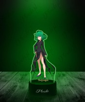 Lampka LED 3D Plexido z Nadrukiem UV One Punch Man Tatsumaki