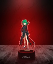 3D-LED-Lampe Plexido mit UV-Druck One Punch Man Tatsumaki