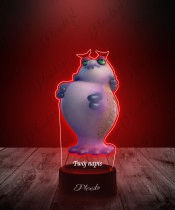 Elio Helix 3D LED Plexido Lampe mit UV-Druck