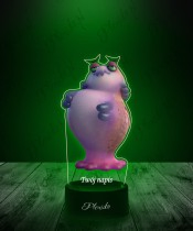 Elio Helix 3D LED Plexido Lampe mit UV-Druck