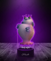 Elio Helix 3D LED Plexido Lampe mit UV-Druck