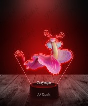 Elio Questa 3D Plexido LED-Lampe mit UV-Druck