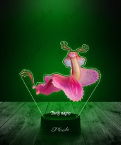 Elio Questa 3D Plexido LED-Lampe mit UV-Druck