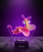 Elio Questa 3D Plexido LED-Lampe mit UV-Druck
