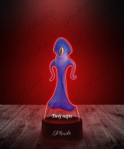 3D LED Plexido Lamp with UV Print Elio Turais
