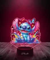 3D-LED-Lampe Plexido mit UV-Druck Lilo und Stitch