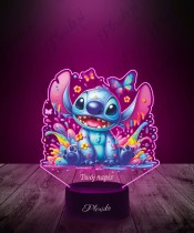 3D-LED-Lampe Plexido mit UV-Druck Lilo und Stitch