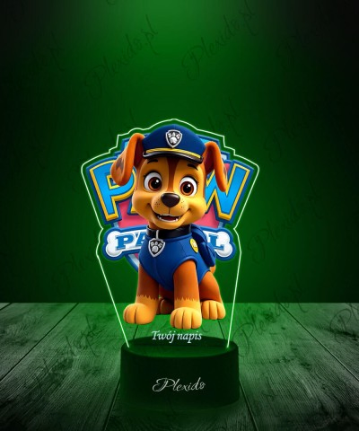 Lampka LED 3D Plexido z...