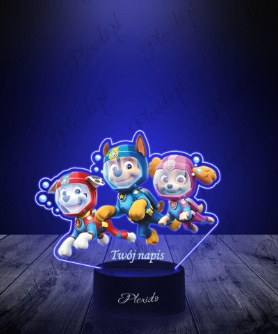 3D-LED-Lampe Plexido mit...
