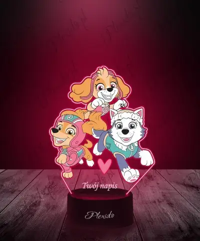 3D-LED-Lampe Plexido mit...