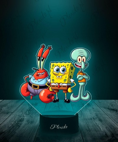 3D LED Lamp Plexido with UV...