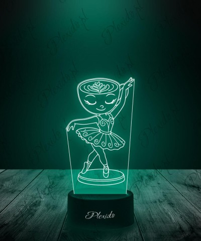 Lampka Nocna LED 3D Plexido...