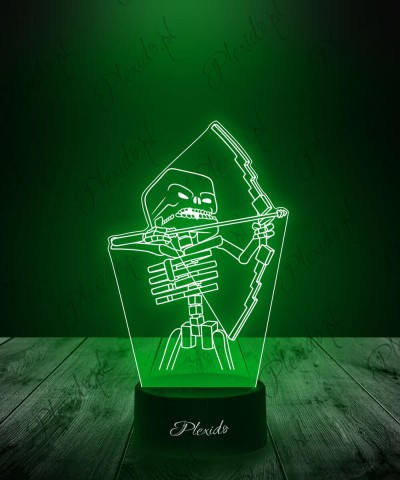Lampka Nocna LED 3D Plexido...