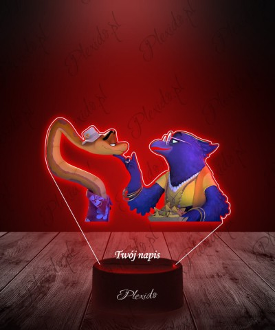 3D LED Lamp with UV Print...