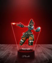 Lampka LED 3D z Nadrukiem UV Borderlands Harlowe