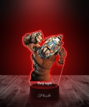 Lampka LED 3D z Nadrukiem UV Borderlands Psycho