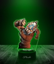 Lampka LED 3D z Nadrukiem UV Borderlands Psycho