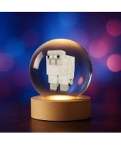 Crystal Ball 3D Minecraft Sheep
