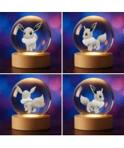 Pokemon Eevee 3D Crystal Ball