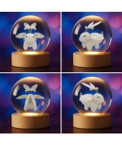 3D Crystal Ball Pokemon Pikachu Grass Type
