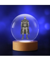 Crystal Ball 3D Batman Justice League