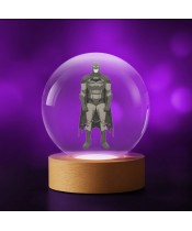 Crystal Ball 3D Batman Justice League